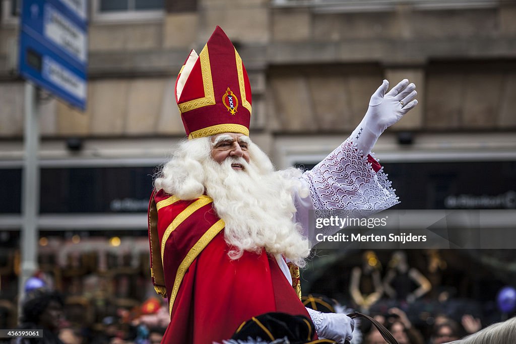 Sinterklaas at annual parade