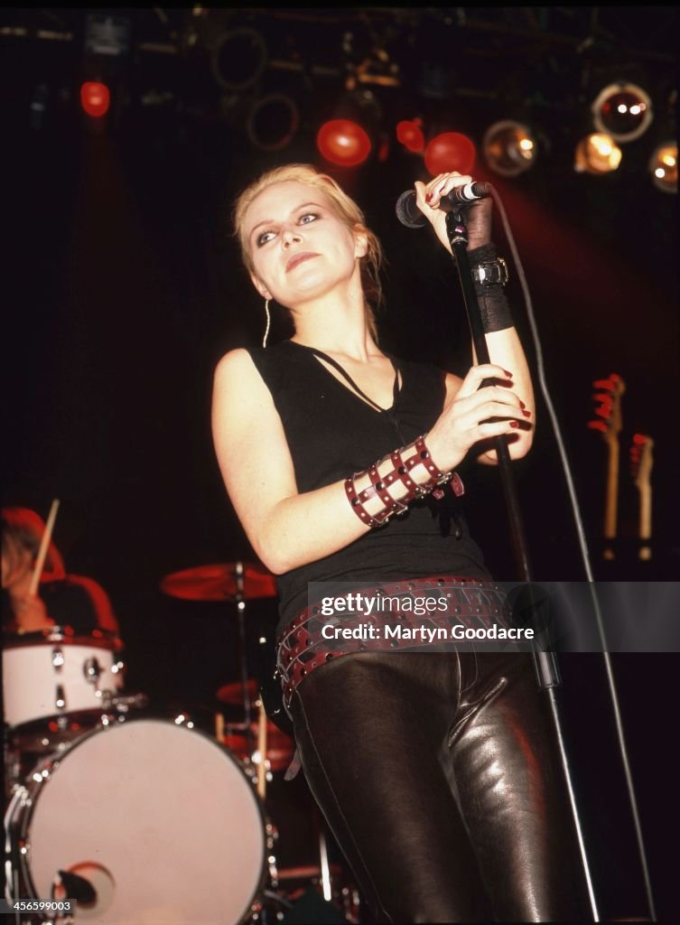 Nina Persson of the Cardigans performs on stage in Chicago, United ...