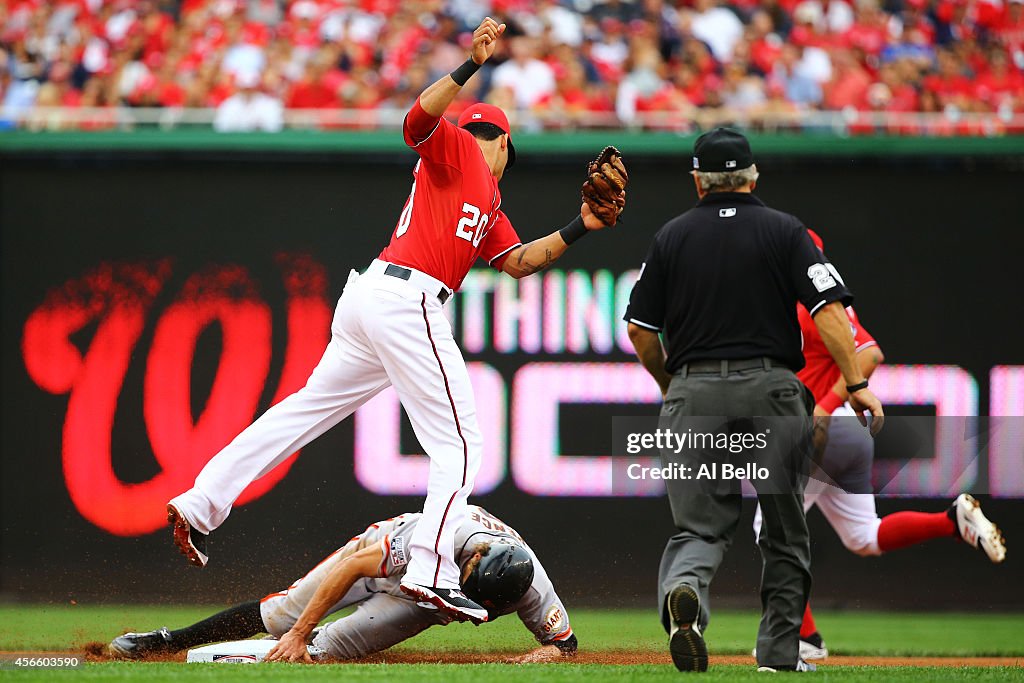 Division Series - San Francisco Giants v Washington Nationals - Game One