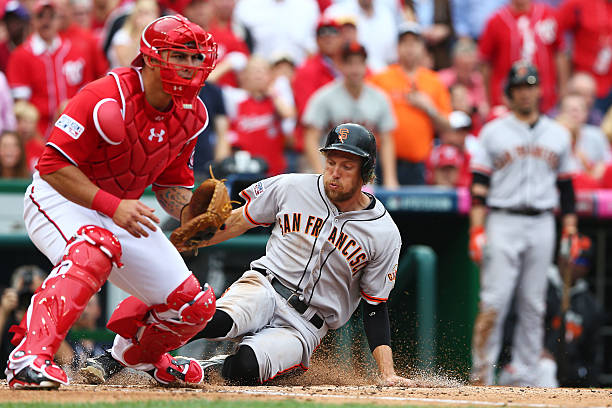 DC: Division Series - San Francisco Giants v Washington Nationals - Game One