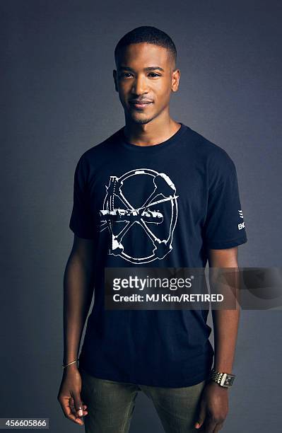 Sergio Harford poses for a portrait at the Getty Images Portrait Studio powered by Samsung Galaxy at Comic-Con International 2014 on July 24, 2014 in...