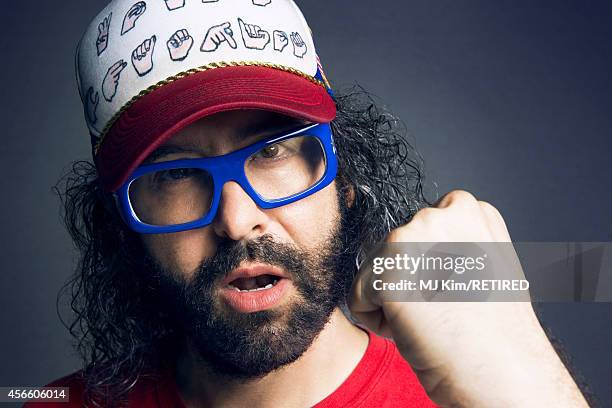 Judah Friedlander poses for a portrait at the Getty Images Portrait Studio powered by Samsung Galaxy at Comic-Con International 2014 on July 24, 2014...