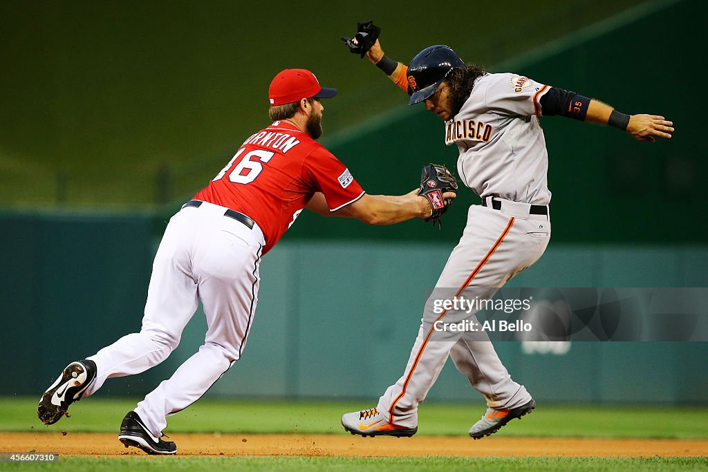 Division Series - San Francisco Giants v Washington Nationals - Game One