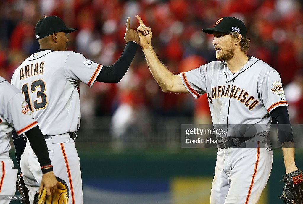 Division Series - San Francisco Giants v Washington Nationals - Game One