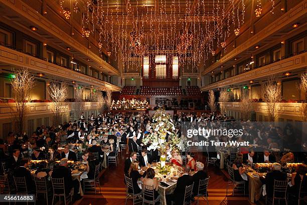 General view of atmosphere at the 29th Annual Symphony Ball at The Schermerhorn Symphony Center on December 14, 2013 in Nashville, Tennessee. Brad...