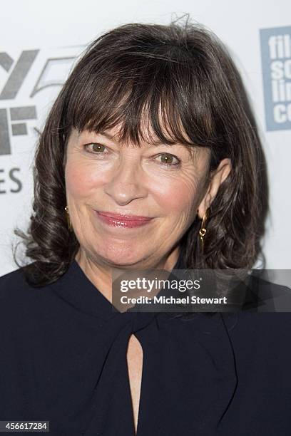 Actress Marion Bailey attends the "Mr. Turner" premiere during the 52nd New York Film Festival at Alice Tully Hall on October 3, 2014 in New York...