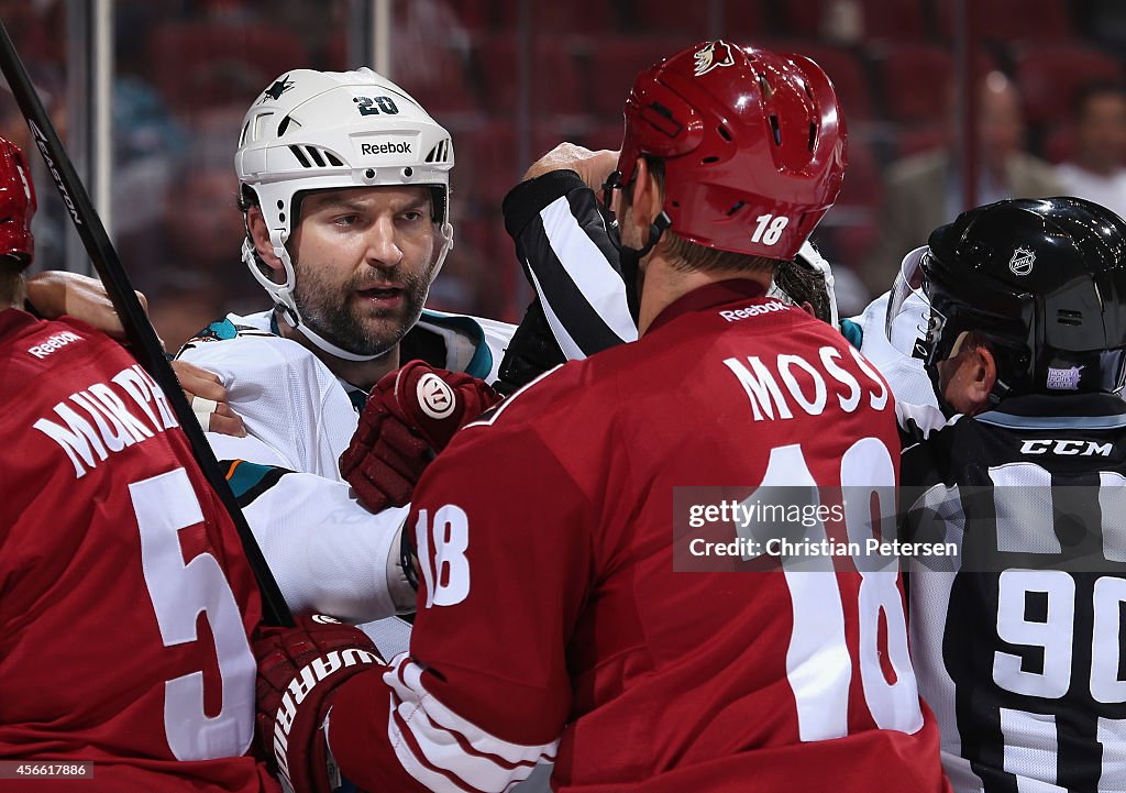 San Jose Sharks v Arizona Coyotes