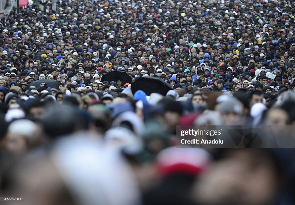 Eid al-Adha prayer in Moscow