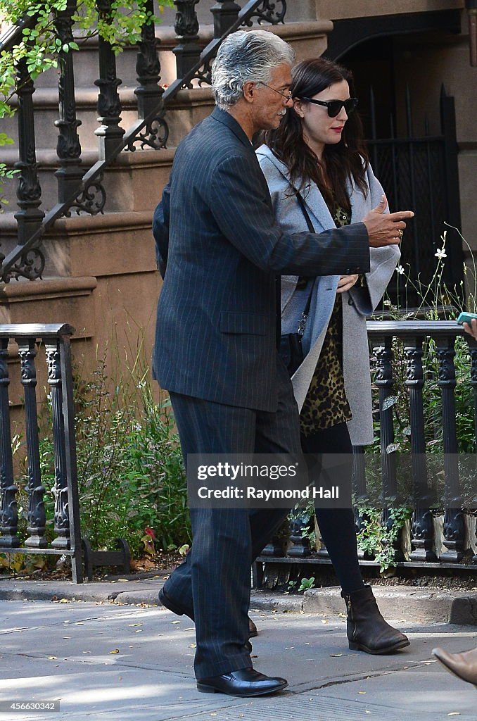 Celebrity Sightings In New York City - October 03, 2014