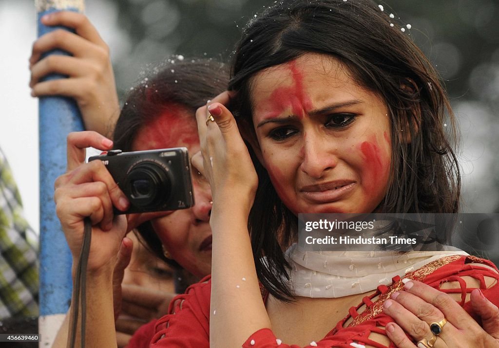 Durga Puja Ends With Immersion Of Idols