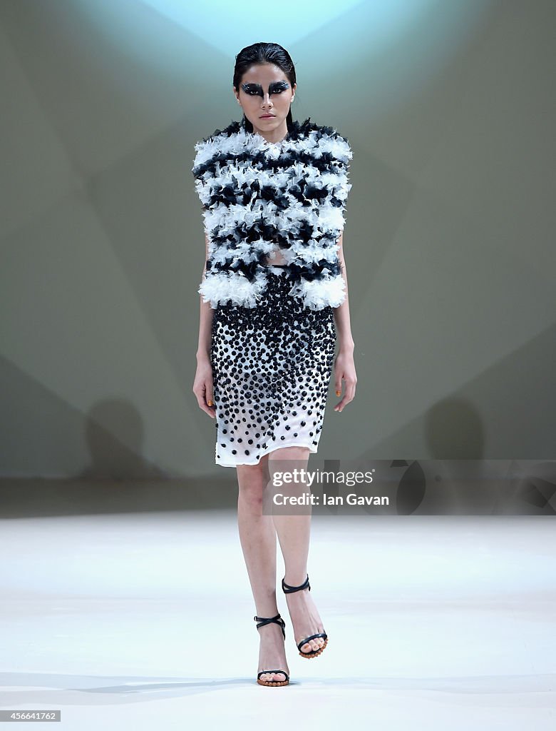 Jean Louis Sabaji - Runway - Fashion Forward Dubai October 2014