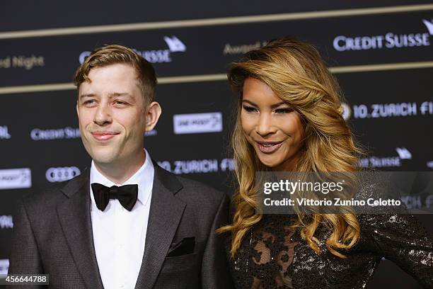 Guests attend the Award Night Green Carpet Arrivals during Day 10 of Zurich Film Festival 2014 on October 4, 2014 in Zurich, Switzerland.