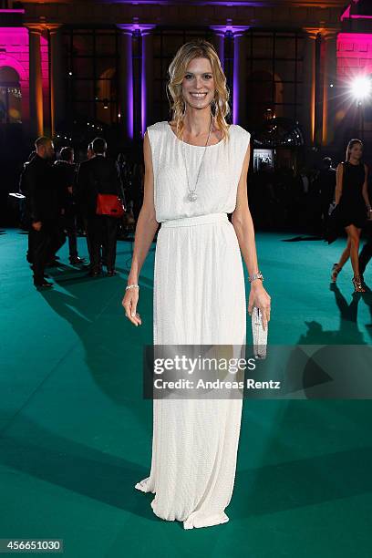 Nadja Schildknecht attends the Award Night Green Carpet Arrivals during Day 10 of Zurich Film Festival 2014 on October 4, 2014 in Zurich, Switzerland.