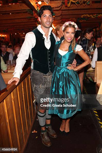 S ylvie Meis and Samuel Deutsch during Oktoberfest at... News Photo ...