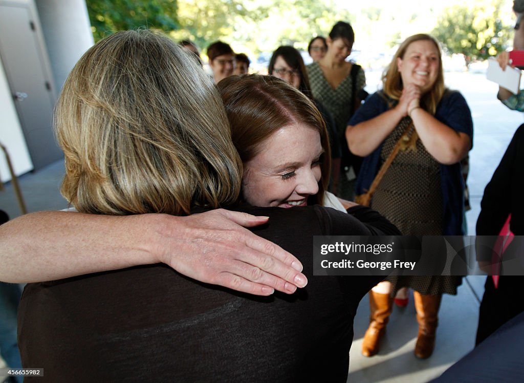 Faithful Attend Mormon General Conference In Salt Lake City