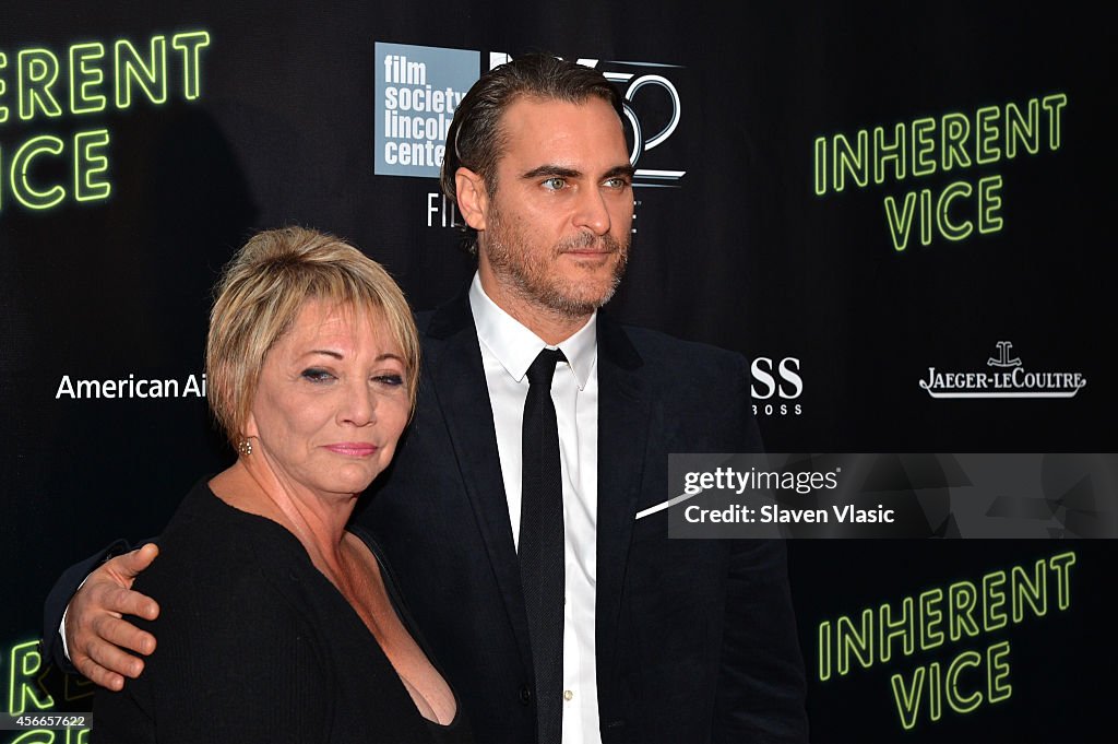 Centerpiece Gala Presentation And World Premiere Of "Inherent Vice" - 52nd New York Film Festival