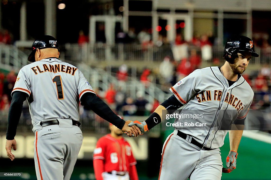 Division Series - San Francisco Giants v Washington Nationals - Game Two