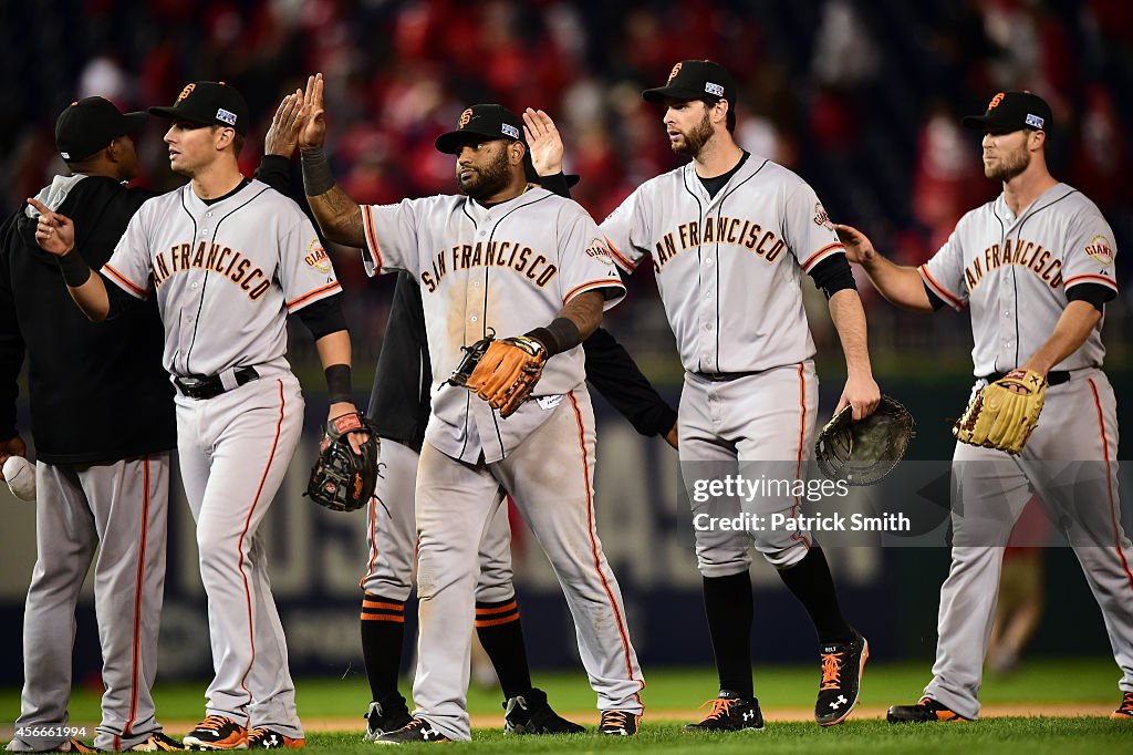 Division Series - San Francisco Giants v Washington Nationals - Game Two