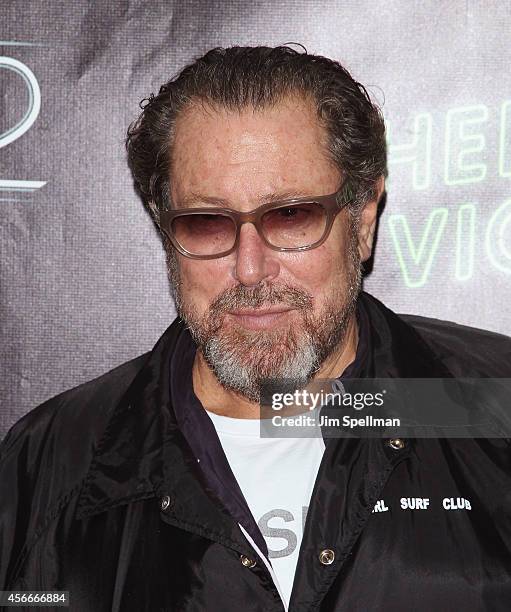 Artist Julian Schnabel attends the "Inherent Vice" Centerpiece Gala Presentation & World Premiere during the 52nd New York Film Festival at Alice...