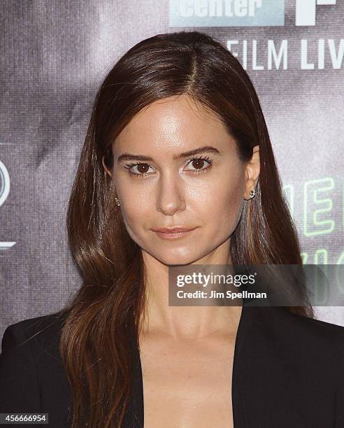 Actress Katherine Waterston attends the "Inherent Vice" Centerpiece Gala Presentation & World Premiere during the 52nd New York Film Festival at...