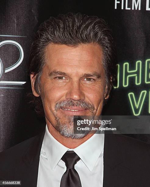Actor Josh Brolin attends the "Inherent Vice" Centerpiece Gala Presentation & World Premiere during the 52nd New York Film Festival at Alice Tully...