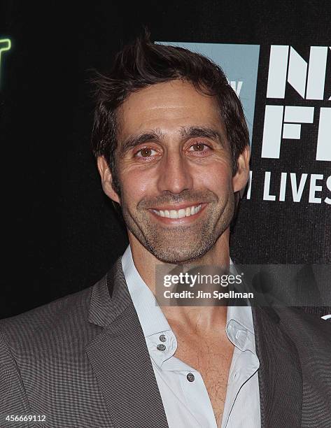 Actor Michael Cotter attends the "Inherent Vice" Centerpiece Gala Presentation & World Premiere during the 52nd New York Film Festival at Alice Tully...