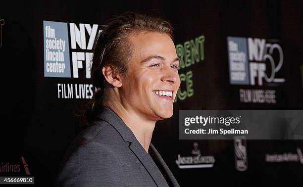 Actor Jordan Christian Hearn attends the "Inherent Vice" Centerpiece Gala Presentation & World Premiere during the 52nd New York Film Festival at...