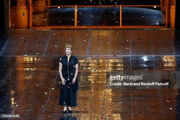 Paris Opera dance director Brigitte Lefevre attends for the tribute to Brigitte Lefevre on October 4, 2014 in Paris, France.