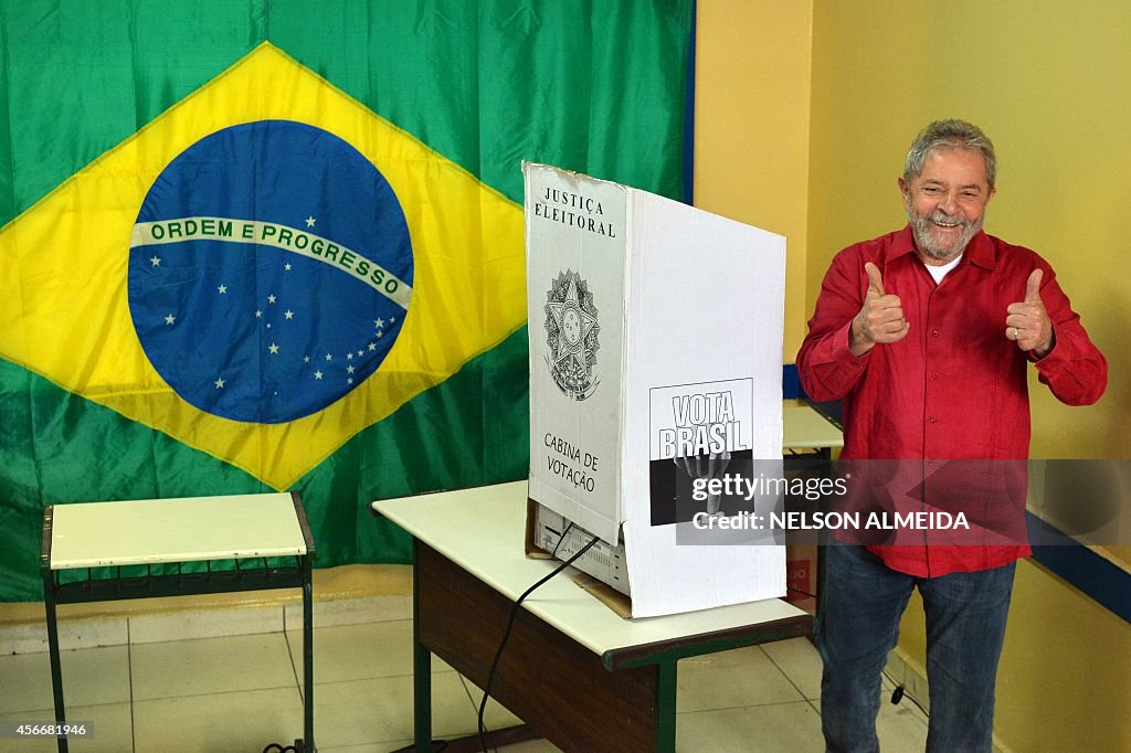 BRAZIL-ELECTIONS-LULA DA SILVA