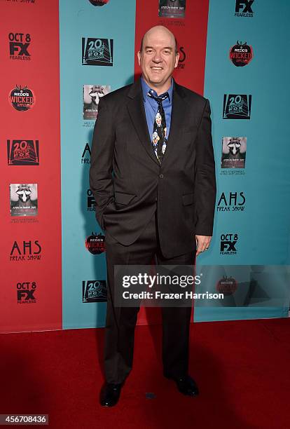 Actor John Carroll Lynch attends FX's "American Horror Story: Freak Show" premiere screening at TCL Chinese Theatre on October 5, 2014 in Hollywood,...