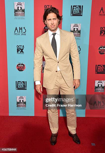 Co-creator/executive producer/writer Brad Falchuk attends FX's "American Horror Story: Freak Show" premiere screening at TCL Chinese Theatre on...