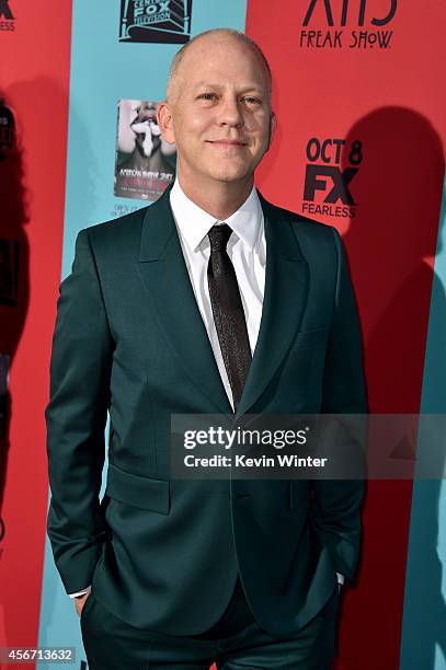 Co-creator/executive producer/writer/director Ryan Murphy attends the premiere screening of FX's "American Horror Story: Freak Show" at TCL Chinese...