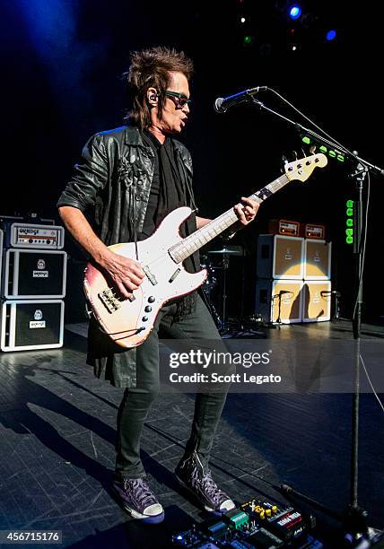 Glenn Hughes of California Breed performs at The Fillmore Detroit on October 5, 2014 in Detroit, Michigan.