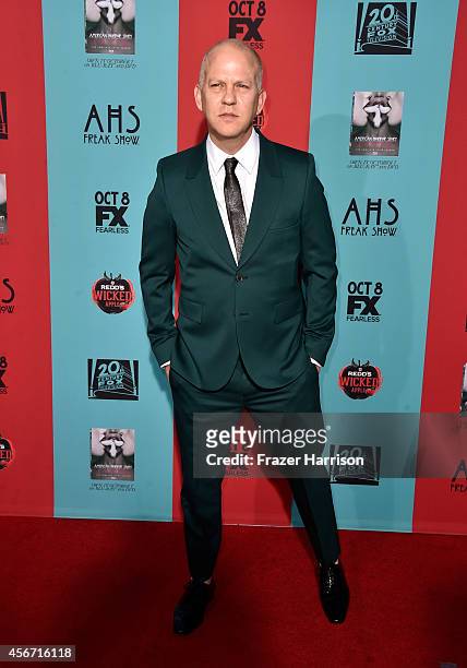 Co-creator/executive producer/writer/director Ryan Murphy attends FX's "American Horror Story: Freak Show" premiere screening at TCL Chinese Theatre...