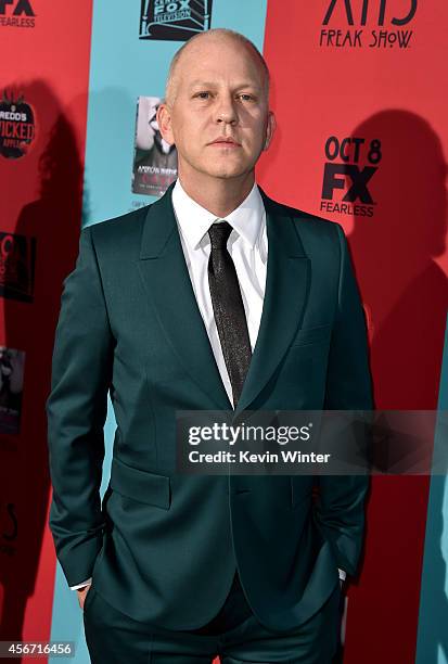 Co-creator/executive producer/writer/director Ryan Murphy attends the premiere screening of FX's "American Horror Story: Freak Show" at TCL Chinese...