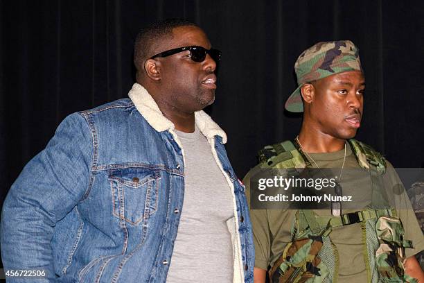 Producer Warryn Campbell and Pastor Charles Jenkins attend the 10th Anniversary Of Circle Of Sisters Expo at Jacob Javits Center on October 5 in New...