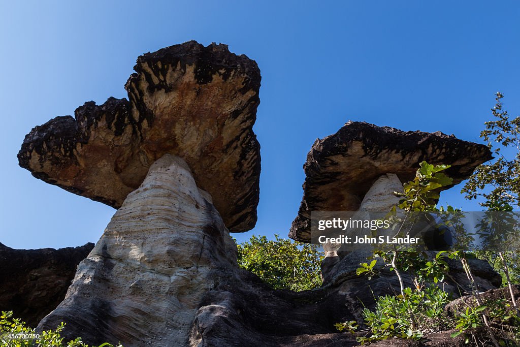 Sao Chaliang are natural sculptures made of sandstone said...