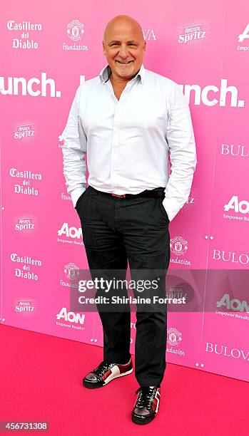 Aldo Zilli attends the Manchester United Foundation Ladies Lunch at Old Trafford on October 6, 2014 in Manchester, England.