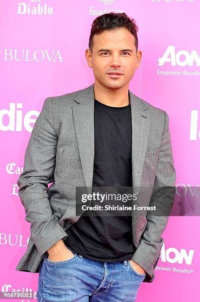 Ryan Thomas attends the Manchester United Foundation Ladies Lunch at Old Trafford on October 6, 2014 in Manchester, England.