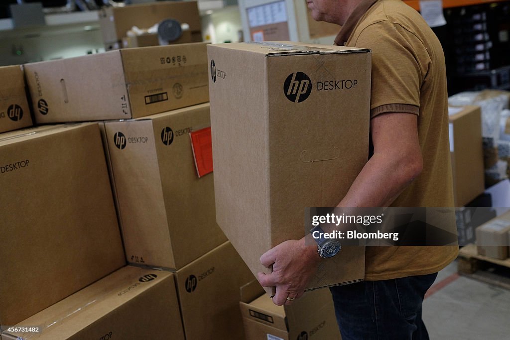 Hewlett-Packard Co. Products As Plans In Place To Split Into Two Separate Companies