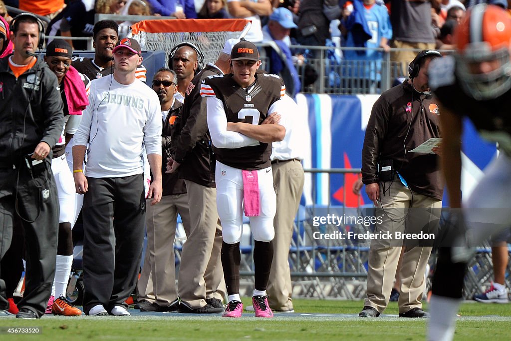 Cleveland Browns v Tennessee Titans