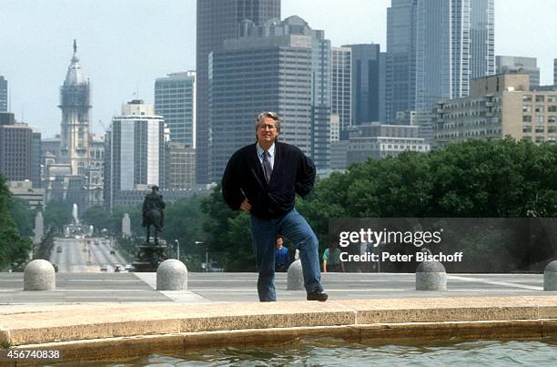 Frank Elstner, ZDF-Show "Die stillen Stars" am in Philadelphia, USA.