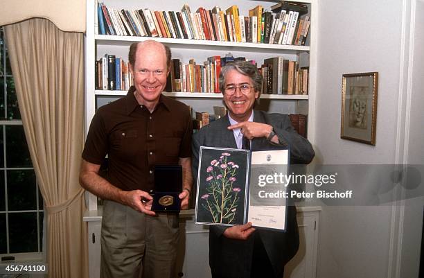 Prof. Wilson , Frank Elstner, ZDF-Show "Die stillen Stars" am in Philadelphia, USA.