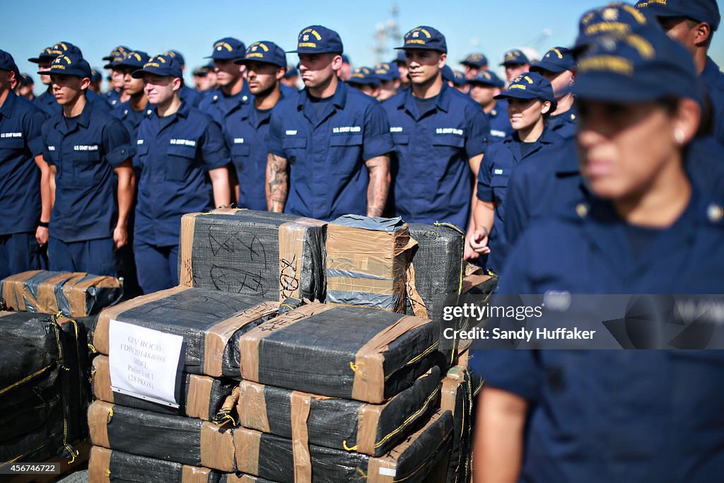 Coast Guard Seizes 28,000 Lbs Of Cocaine During 18 Interdictions