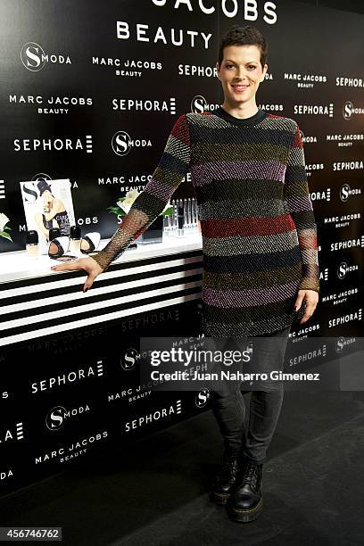 Bimba Bose attends 'Sephora Loves Marc Jacobs' party at Sephora store on October 6, 2014 in Madrid, Spain.