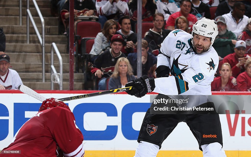 San Jose Sharks v Arizona Coyotes