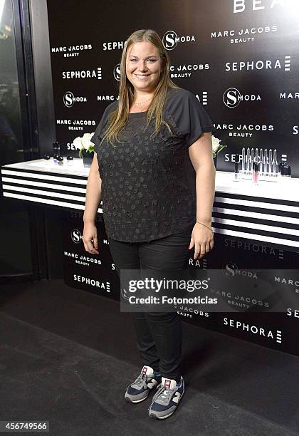 Caritina Goyanes attends 'Sephora Loves Marc Jacobs' party at Sephora store on October 6, 2014 in Madrid, Spain.