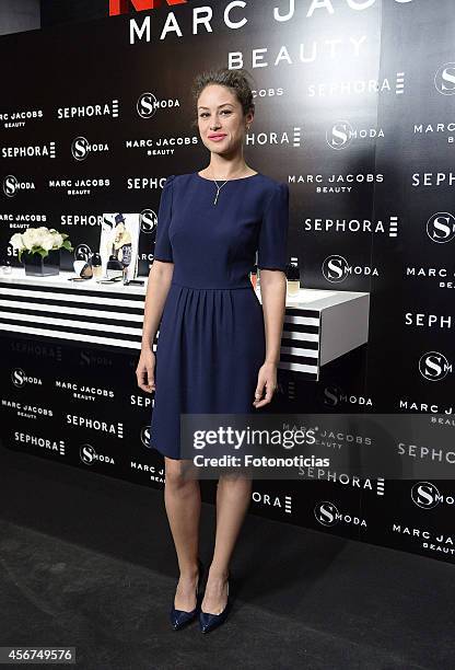 Aida Folch attends 'Sephora Loves Marc Jacobs' party at Sephora store on October 6, 2014 in Madrid, Spain.