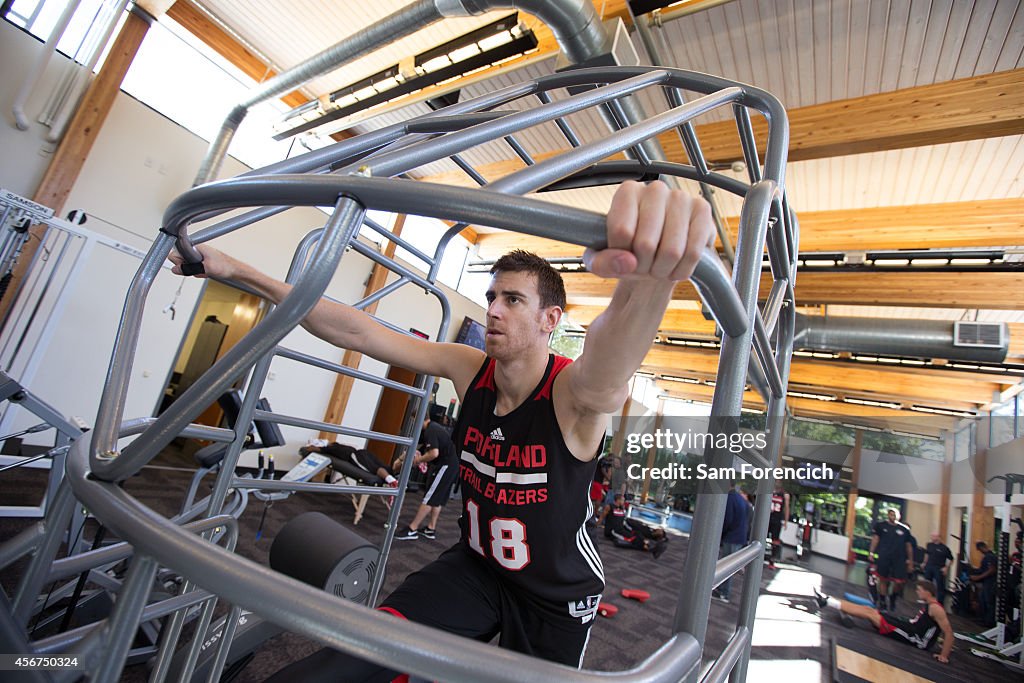 Trail Blazers Media Day