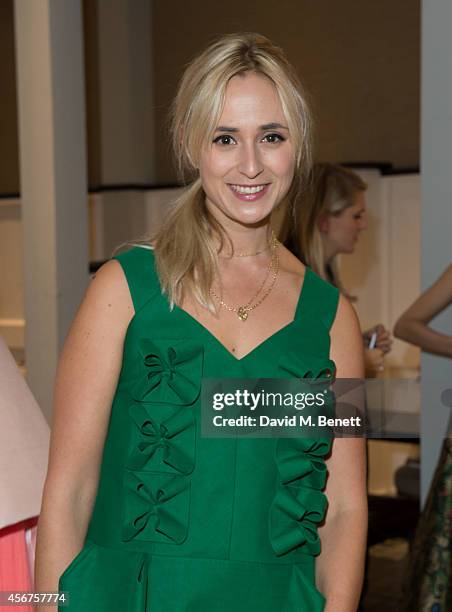 Elisabeth Von Thurn und Taxis attends a dinner to celebrate luxury Spanish fashion house Delpozo hosted by Poppy Delevingne at Moda Operandi on...